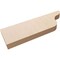 Ekena Millwork 2in. W x 8in. H x 24in. L Carmel Woodgrain TimberThane Rafter Tail, Primed Tan RFTUR02X08X24CARRCPR - alternate 5